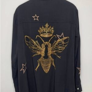 Black, Queen Bee MF shirt size M